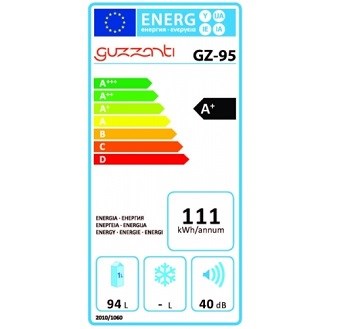 Guzzanti GZ 95 spotřeba energie